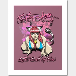 Feisty Kitty Posters and Art